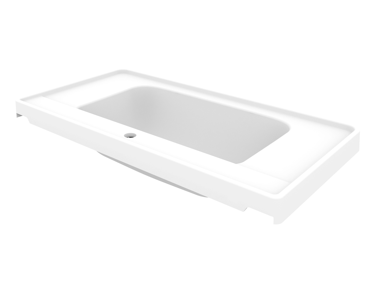 Раковина Paola Victoria 1000 врезная с отверстием под смеситель