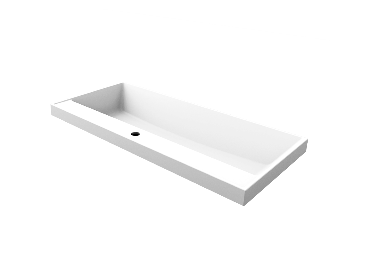 Раковина Paola Alba 1000 врезная с отверстием под смеситель