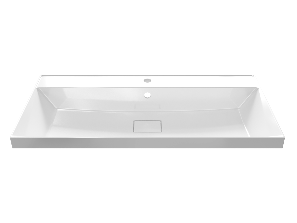 Раковина Paola Torino 1000 врезная с отверстием под смеситель