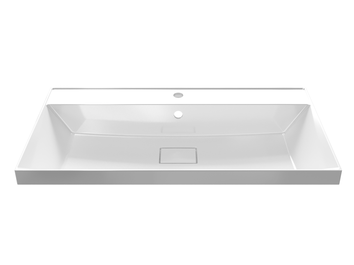 Раковина Paola Torino 900 врезная с отверстием под смеситель